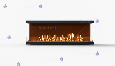 Встраиваемый торцевой очаг 800 SappFire по цене 42 900 руб.