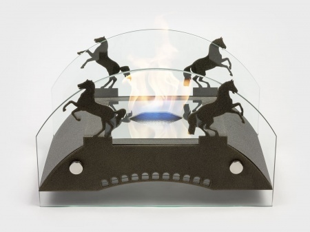 Настольный биокамин Lux Fire "Графский мост" M Бронза по цене 19 602 руб.