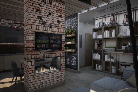 Встроенный биокамин Lux Fire Сквозной 730 S Встроенный биокамин Lux Fire Сквозной 730 S по цене 48 400 руб.