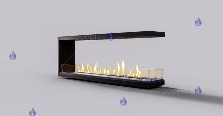 Встраиваемый торцевой сквозной очаг 800 SappFire Встраиваемый торцевой сквозной очаг 800 SappFire по цене 42 900 руб.