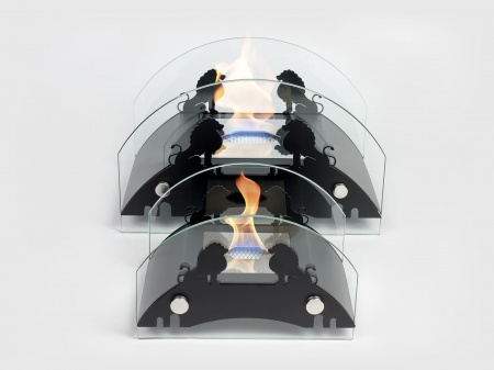 Настольный биокамин Lux Fire "Царский мост" S Чёрный по цене 9 990 руб.