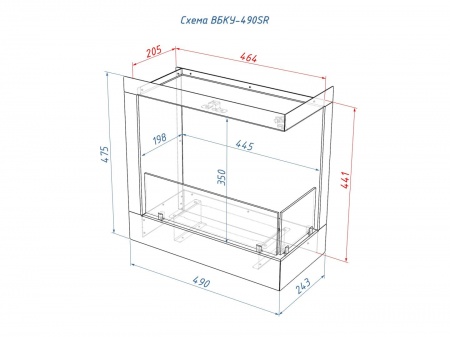 Встроенный биокамин Lux Fire Угловой 490 S (правый угол) Встроенный биокамин Lux Fire Угловой 490 S (правый угол) по цене 35 090 руб.